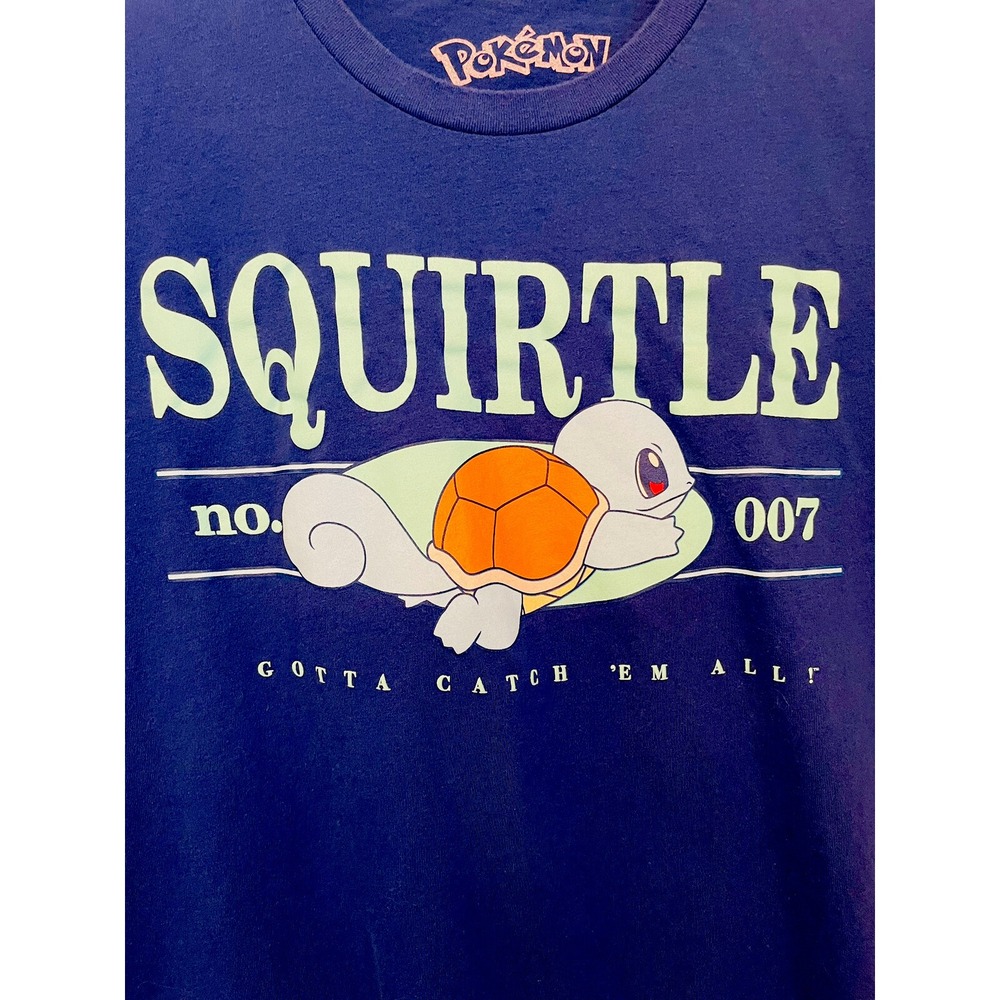 Pokémon Squirtle Womens Size 2XL T-Shirt BoxLunch Exclusive Nintendo Turtle - Picture 4 of 4